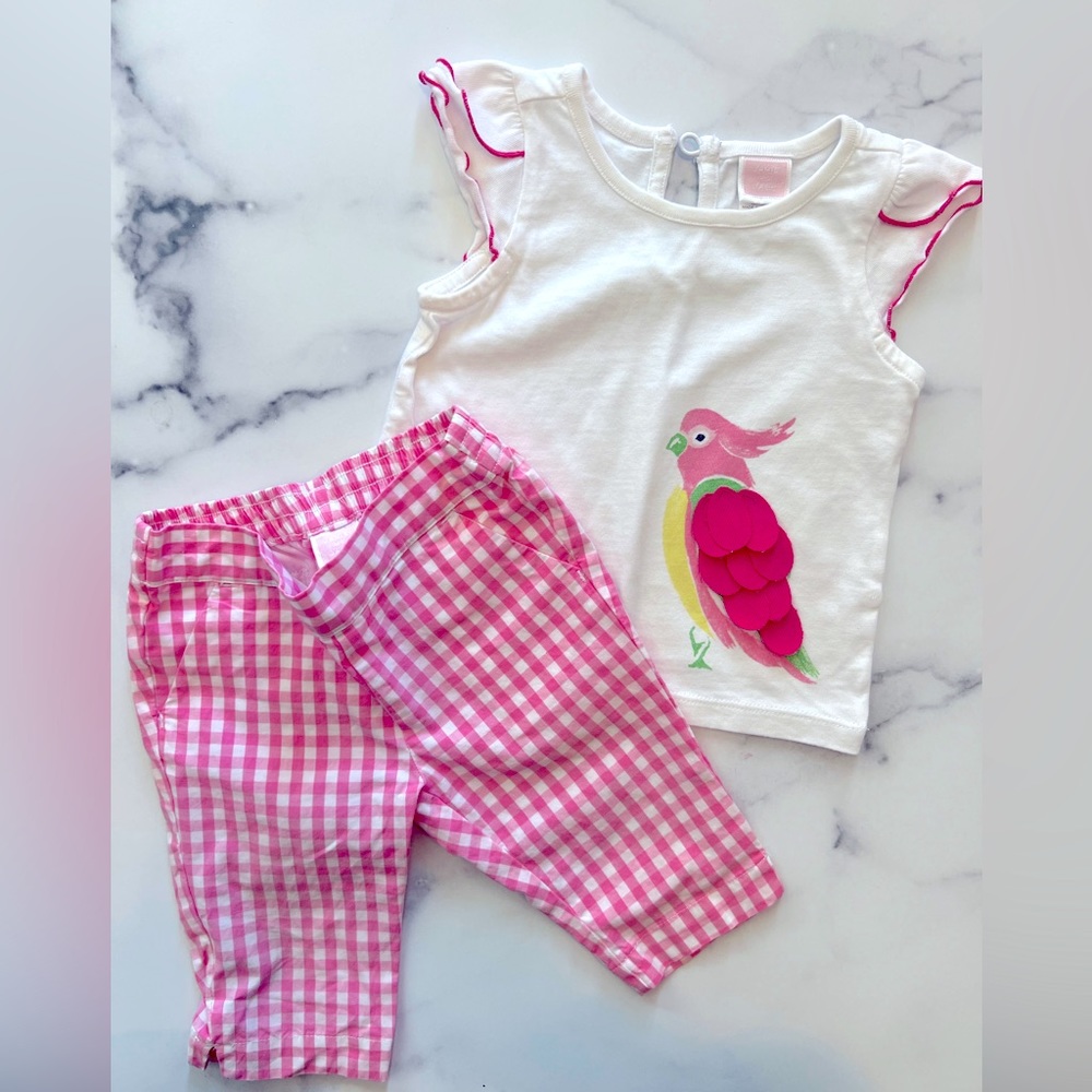 Janie and Jack Outfit - Gently Used - Like New - size 6-12 months